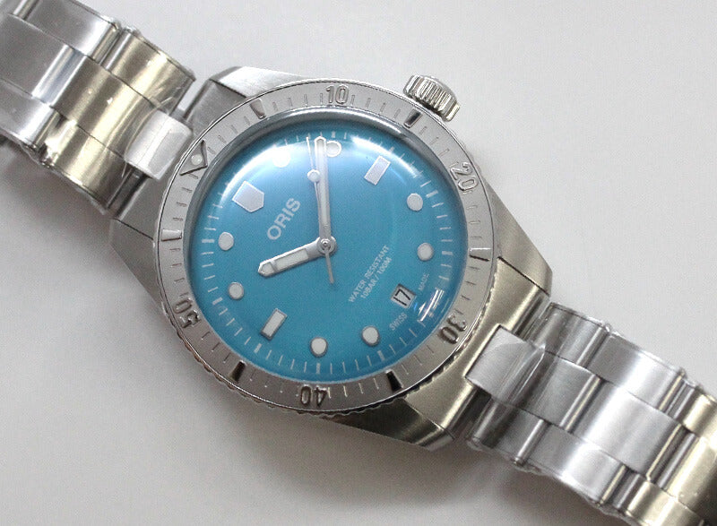 ORIS(オリス) ダイバーズ 65 コットンキャンディ ステンレスチール 腕時計 733 7771 4055-07 8 19 18