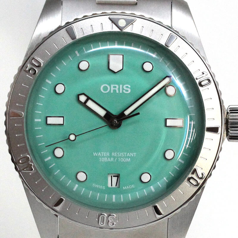 ORIS(オリス) ダイバーズ 65 コットンキャンディ ステンレスチール 腕時計 733 7771 4057-07 8 19 18