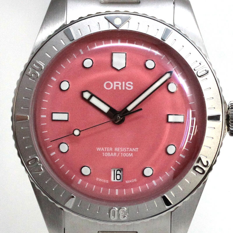 ORIS(オリス) ダイバーズ 65 コットンキャンディ ステンレスチール 腕時計 733 7771 4058-07 8 19 18
