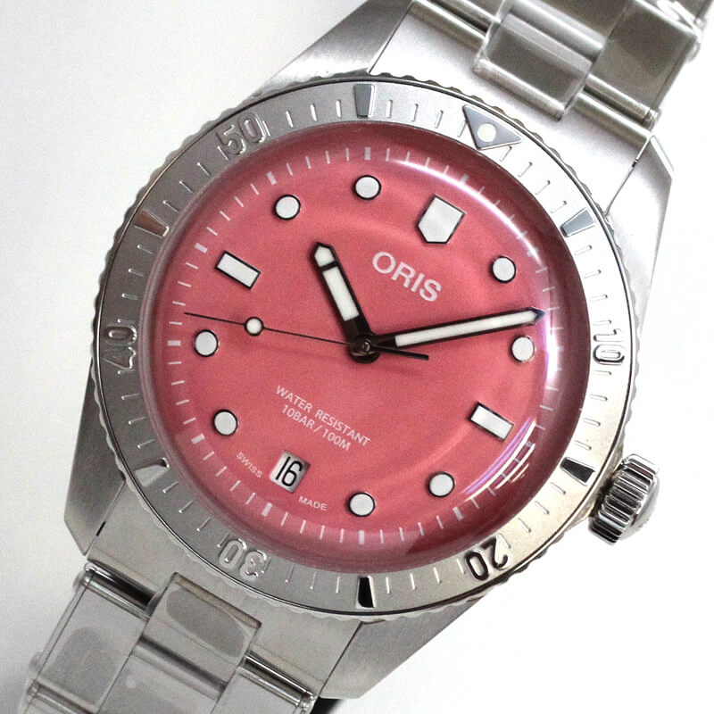 ORIS(オリス) ダイバーズ 65 コットンキャンディ ステンレスチール 腕時計 733 7771 4058-07 8 19 18