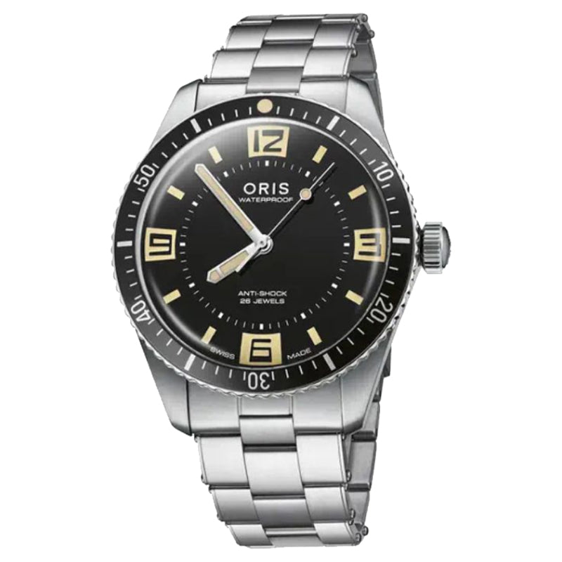 オリス(Oris)ダイバーズ65(Divers Sixty-Five)60周年アニバーサリーエディション 腕時計 733 7772 4034-Set
