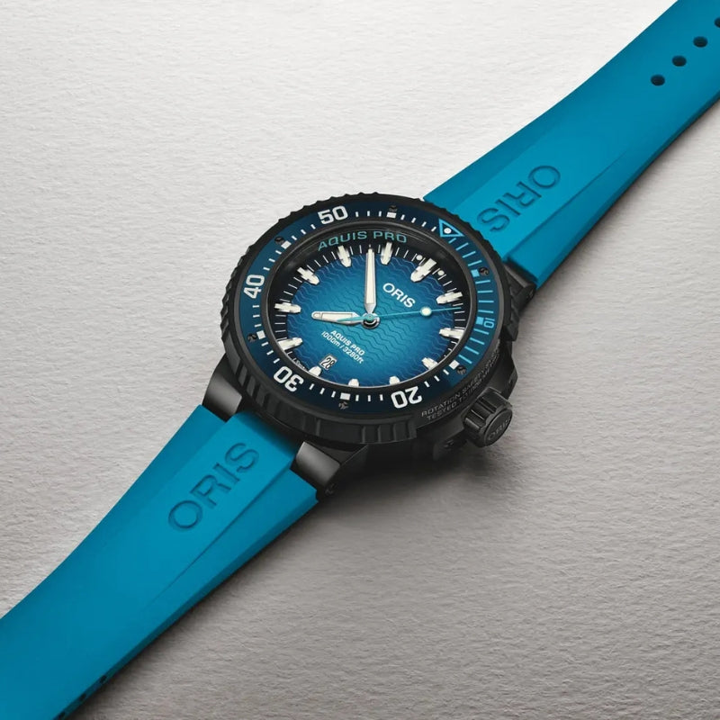 ORIS(オリス) アクイスプロ 1000m ダイバーズ 腕時計 733 7801 7255-Set
