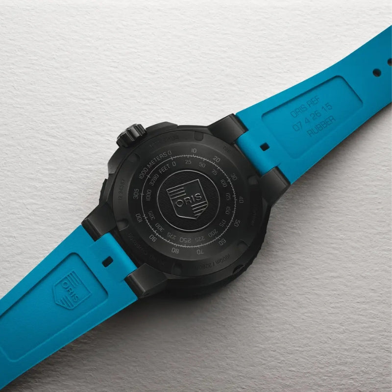 ORIS(オリス) アクイスプロ 1000m ダイバーズ 腕時計 733 7801 7255-Set