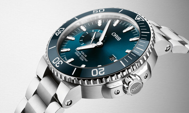 オリス/Oris/ダイバーズウォッチ/アクイス スモールセコンド デイト/743 7733 4155-07 8 24 05PEB 腕時計