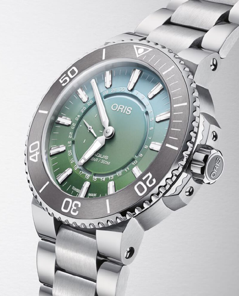 オリス(ORIS)AQUIS(アクイス) ダットワット リミテッドエディション II 743 7734 4197-Set 世界限定2,009本