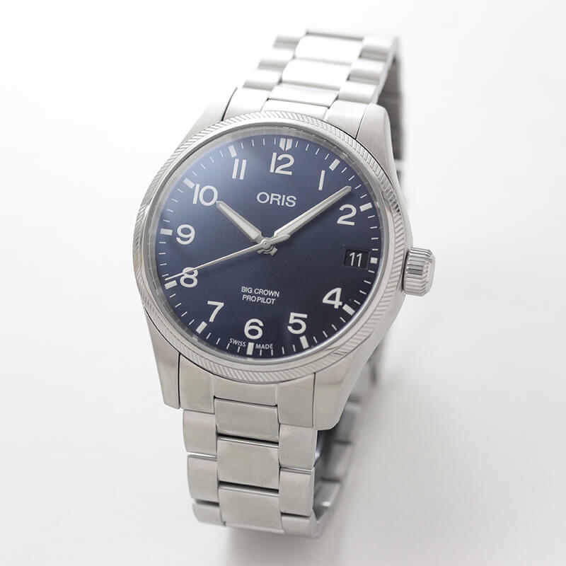 オリス(ORIS)ビッグクラウン プロパイロット 自動巻き/75176974065-0782019 腕時計