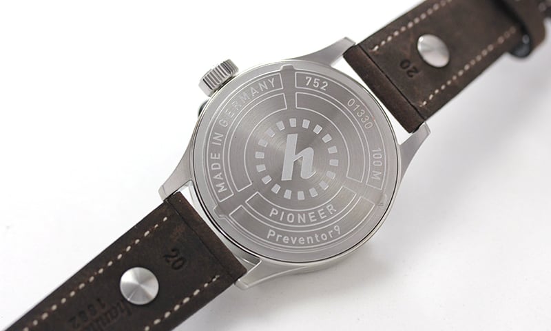 hanhart(ハンハルト) PIONEER PREVENTOR9(パイオニア プリヴェンター 9)/ブラウン/ 752.200-011 腕時計