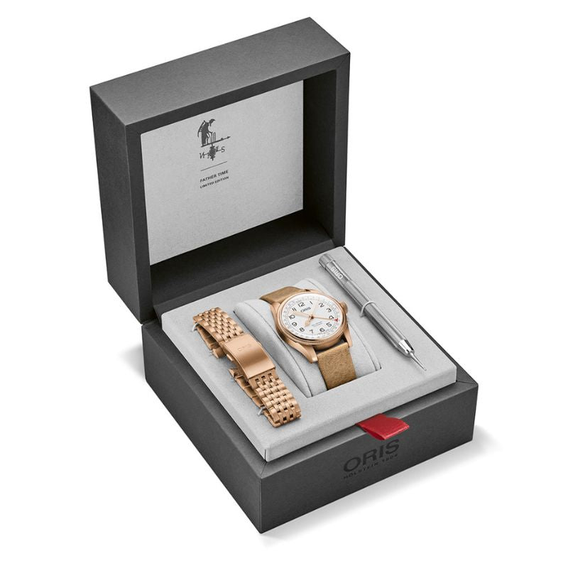 オリス(ORIS) ビッククラウン ファーザータイム リミテッドエディション 754 7741 3161-Set 腕時計