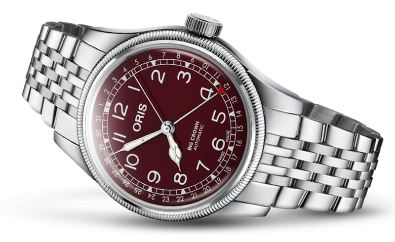 オリス(ORIS)ビッグクラウン オリジナル ポインターデイト メンズ 754 7741 4068-07 8 20 22 腕時計 レッド
