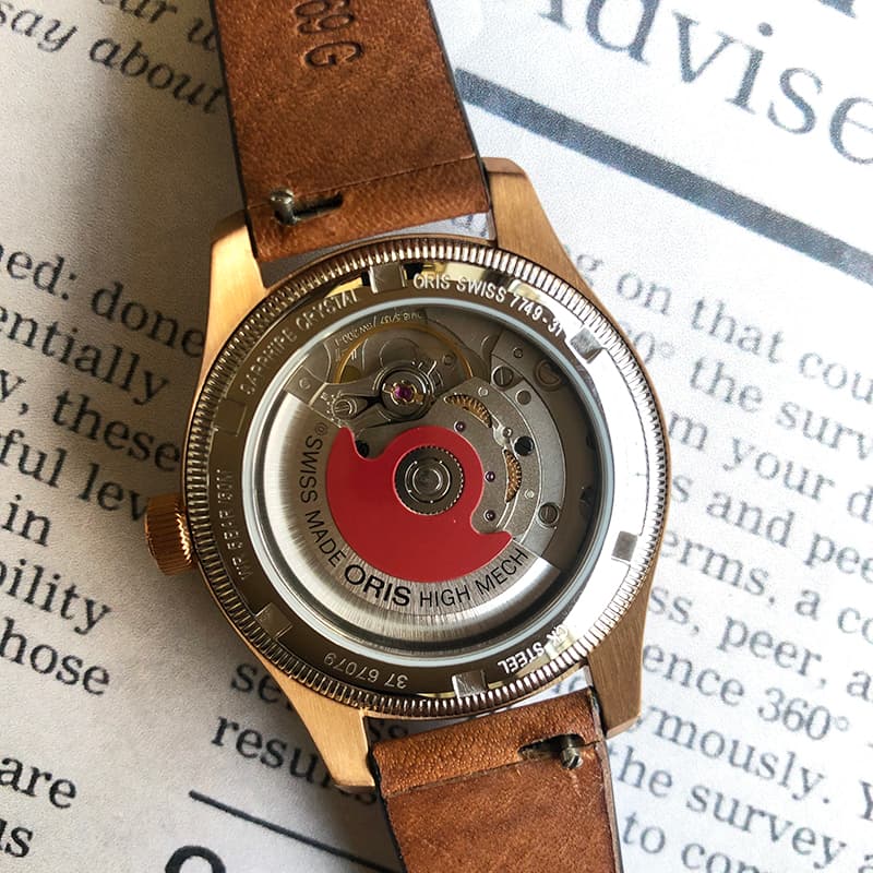 オリス ビッグクラウン ポインターデイト 36mm/グリーン/754 7749 3167-07 5 17 69GBR ボーイズ/レディース 腕時計