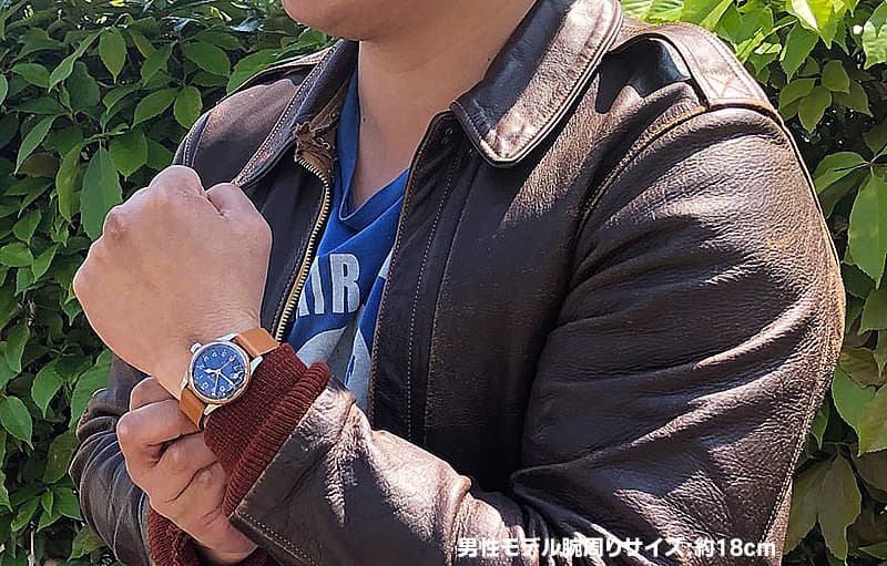 オリス ビッグクラウン ポインターデイト 36mm/ブルー/ 754 7749 4365-07 5 17 66G ブロンズトップリング 腕時計