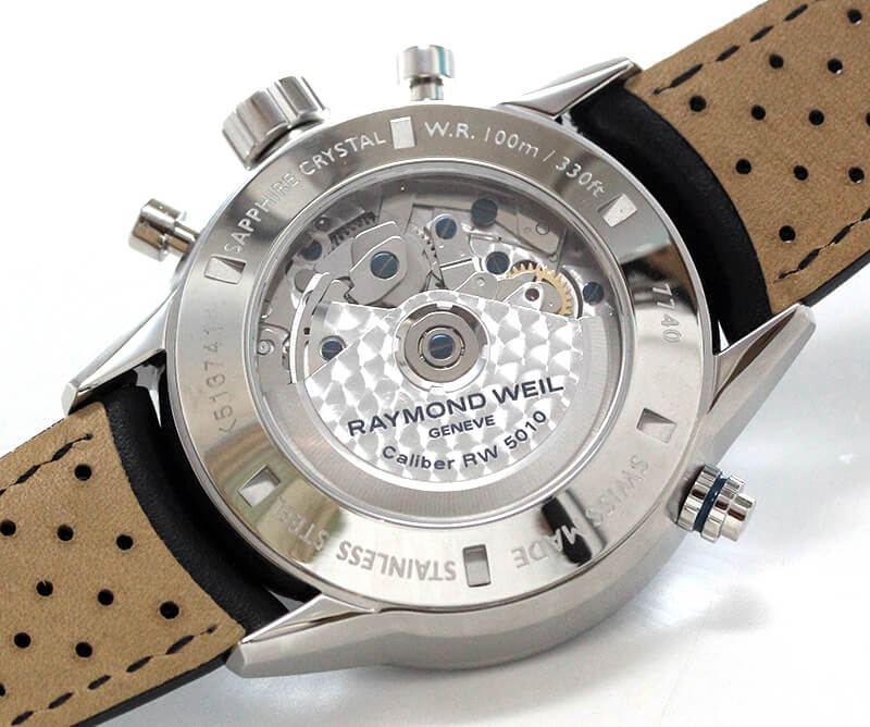 レイモンドウェイル フリーランサー(FREELANCER)クロノグラフ 7740-SC3-65521 ホワイト 腕時計