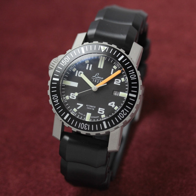 ラコ(Laco)腕時計/ダイバーズ スクワードウォッチ LACO 24系 自動巻 オーシャン/861704