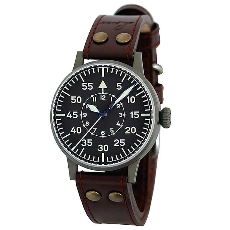 ラコ(Laco) オリジナルパイロットウォッチ Laco210手巻 き式 ドルトムント 日本限定 バイクライダースモデル 861751LB 腕時計