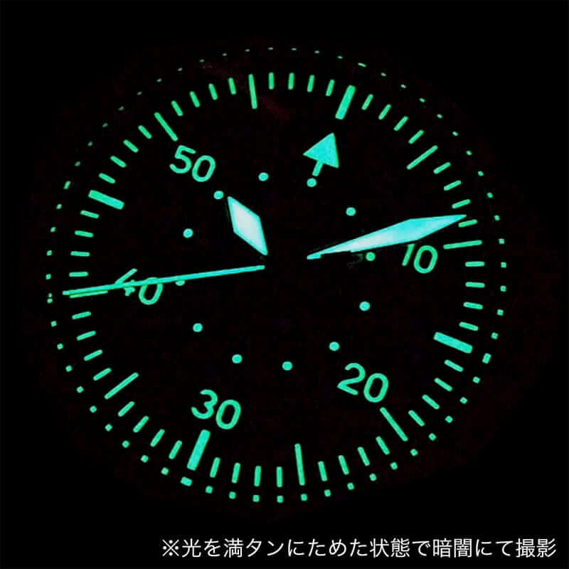 ラコ(Laco) オリジナルパイロットウォッチ Laco210手巻 き式 ドルトムント 日本限定 バイクライダースモデル 861751LB 腕時計