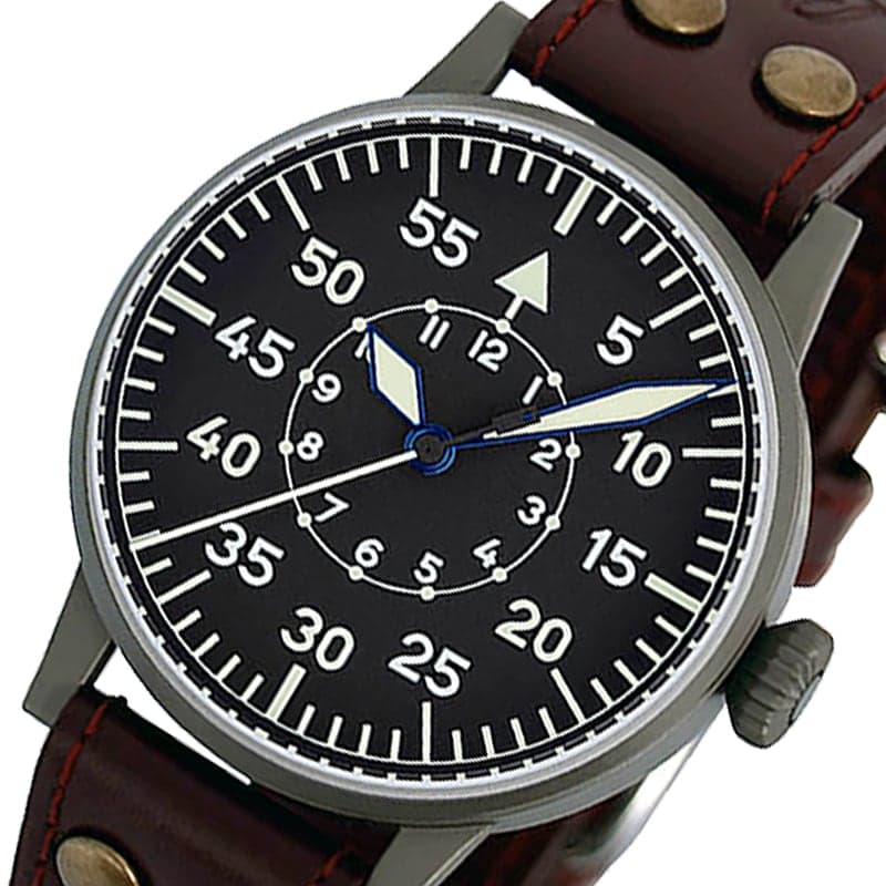 ラコ(Laco) オリジナルパイロットウォッチ Laco210手巻 き式 ドルトムント 日本限定 バイクライダースモデル 861751LB 腕時計