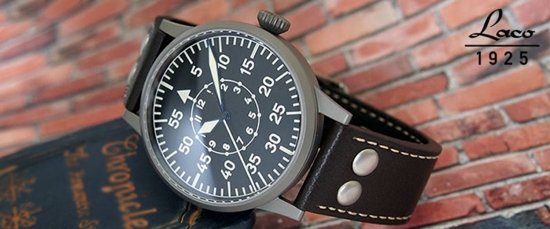 ラコ(Laco) オリジナルパイロットウォッチ Laco24系 自動巻き フリードリヒスハーフェン 861753 腕時計