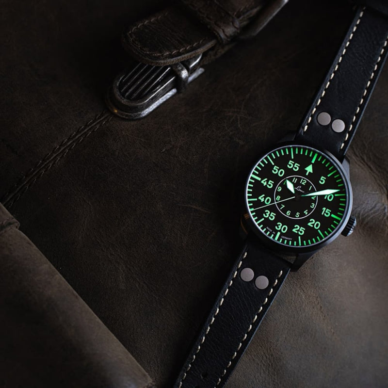 ラコ(Laco) パイロットウォッチ Laco21系自動巻き42MM ビーレフェルト 腕時計 /861760.2