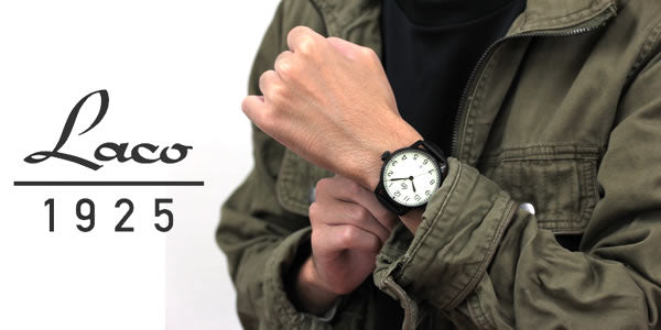 ラコ ネイビーウォッチ LACO 21系 自動巻ムーブメント シリーズ 861776.2 腕時計