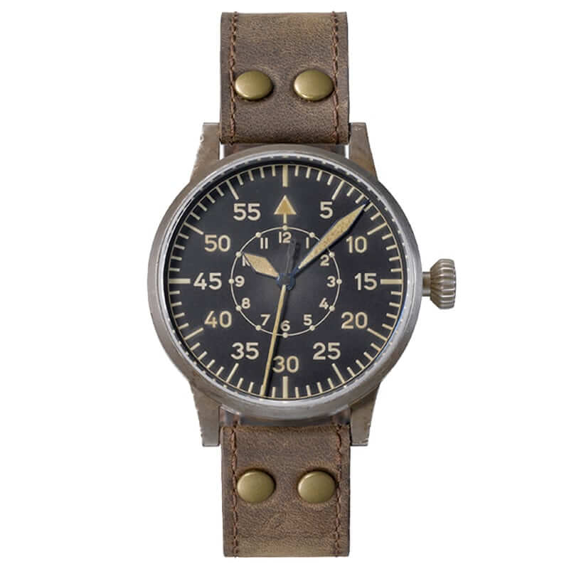 ラコ(Laco) オリジナルパイロットウォッチ Laco01系 手巻 ライプツィヒ エアブシュトゥック 861936 腕時計
