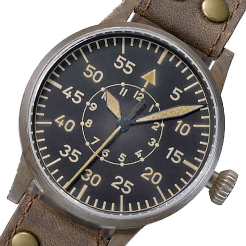 ラコ(Laco) オリジナルパイロットウォッチ Laco01系 手巻 ライプツィヒ エアブシュトゥック 861936 腕時計