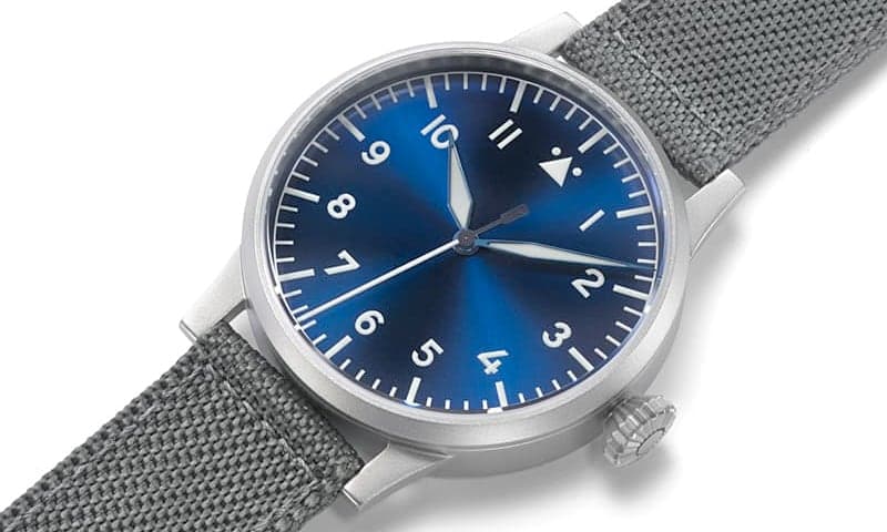 ラコ(Laco) パイロットウォッチ Laco24系 自動巻 ミュンスター ブラウシュトゥンデ 862081 腕時計