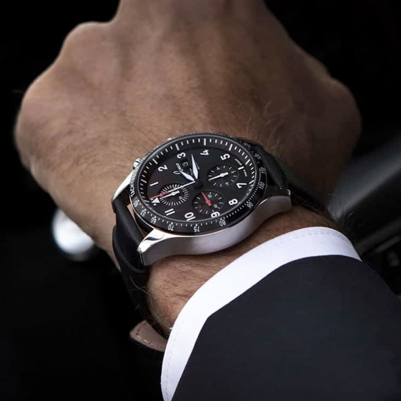 ラコ(Laco) クロノグラフウォッチ Laco50系 自動巻き Hockenheim(ホッケンハイム)862089 腕時計