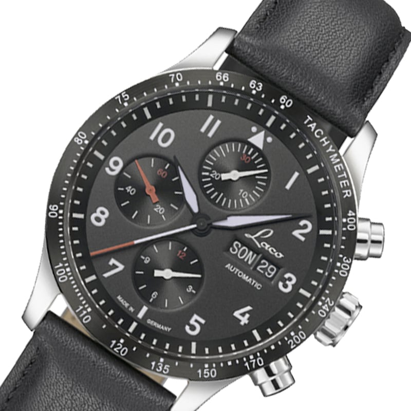 ラコ(Laco) クロノグラフウォッチ Laco50系 自動巻き Hockenheim(ホッケンハイム)862089 腕時計