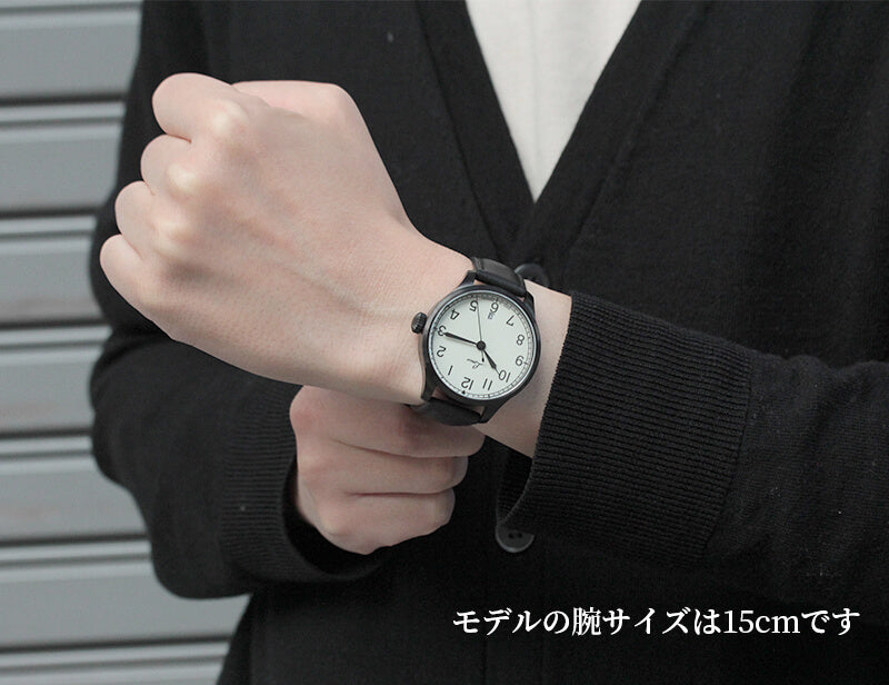 ラコ ネイビーウォッチ LACO 21系 自動巻 カサブランカ39 腕時計 862115