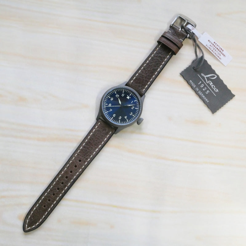 ラコ(Laco) 創業100周年記念モデル フリーガー シュトゥットガルト プロ 日本限定25本 手巻き式 腕時計 862141LBL