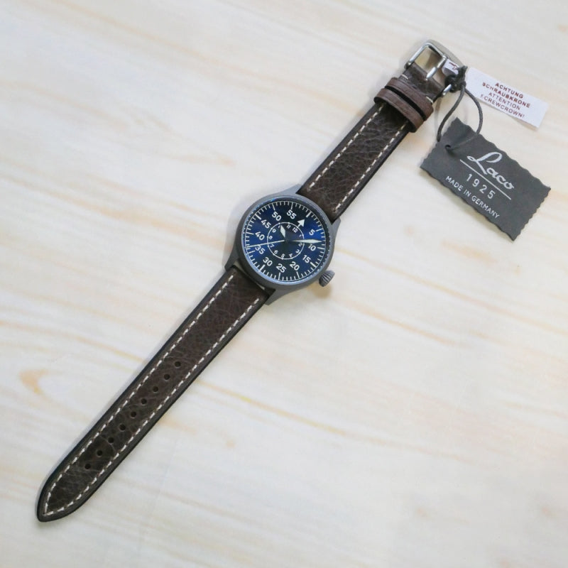 ラコ(Laco) 創業100周年記念モデル フリーガー カールスルーエ プロ 日本限定25本 手巻き式 腕時計 862142LBL