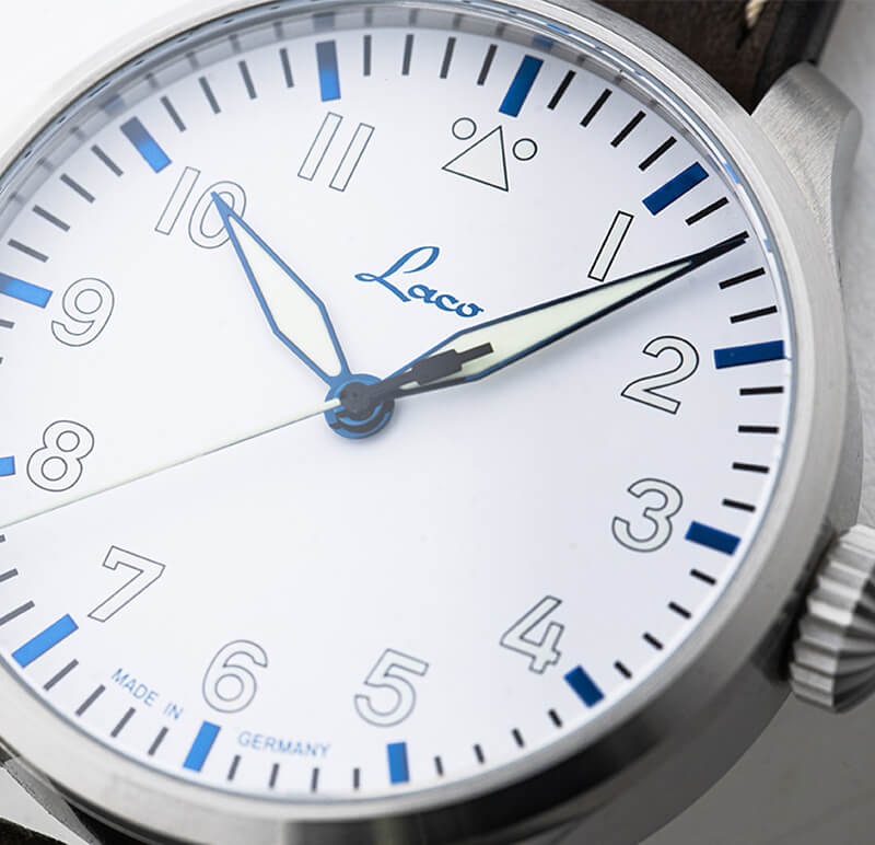 Laco ラコ PILOT Augsburg42 Polar(パイロット アウクスブルク42 ポーラー ) 自動巻き 腕時計 862156