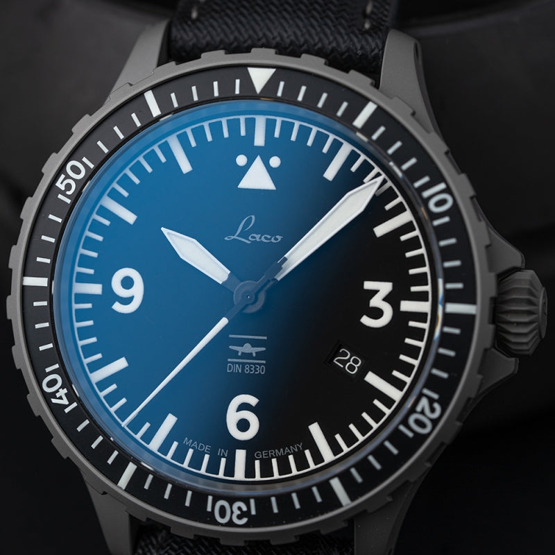 Laco DIN8330 ドイツ工業規格認定 腕時計 パイロットウォッチ ハンブルク 862164