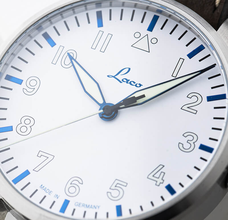ラコ(Laco) パイロット アウクスブルク39 ポーラー 自動巻き 世界250本限定 腕時計 862183
