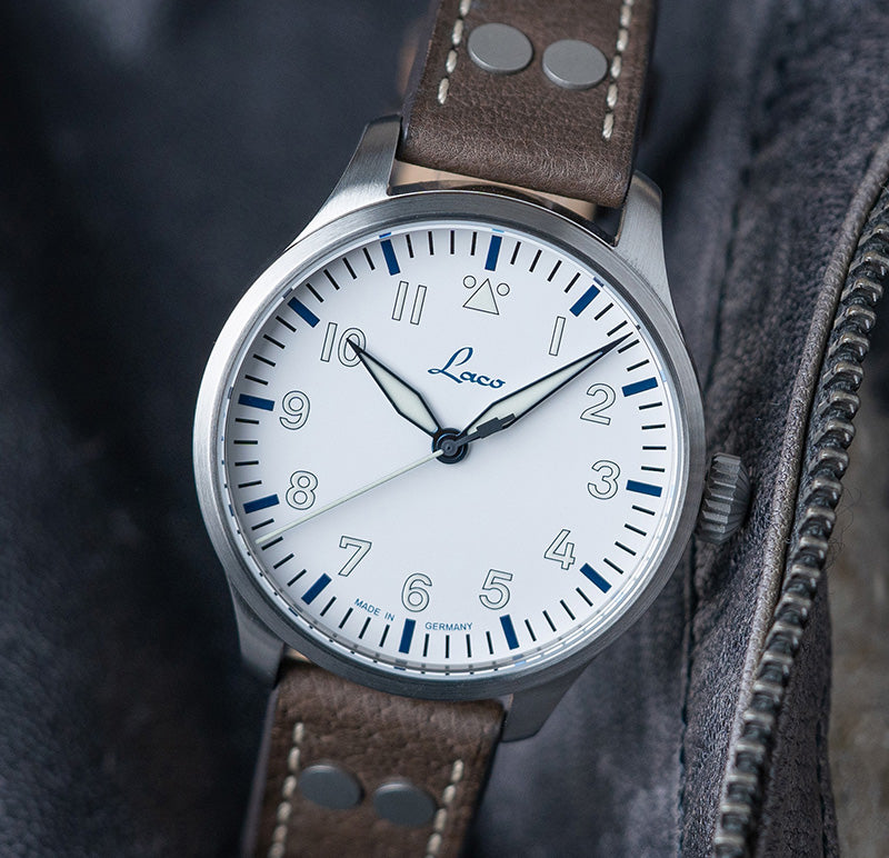 ラコ(Laco) パイロット アウクスブルク39 ポーラー 自動巻き 世界250本限定 腕時計 862183