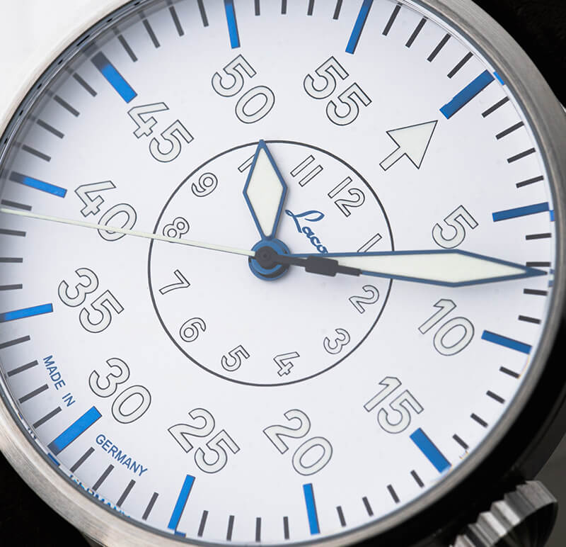 ラコ(Laco) パイロット アーヘン39 ポーラー 自動巻き 世界250本限定 腕時計 862184