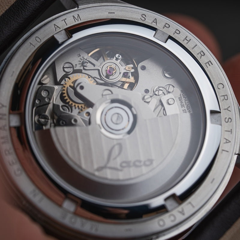 Laco(ラコ) クロノグラフ キール.2 Blau(ブラウ) 腕時計 862186