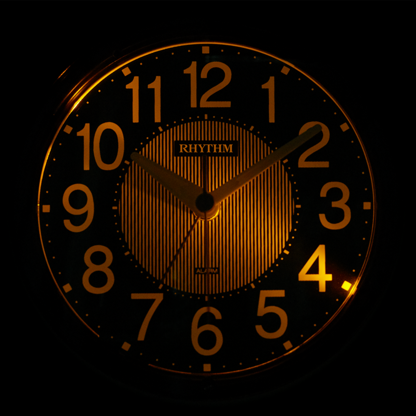 ライト点灯時イメージ RHYTHM 8RE673SR18