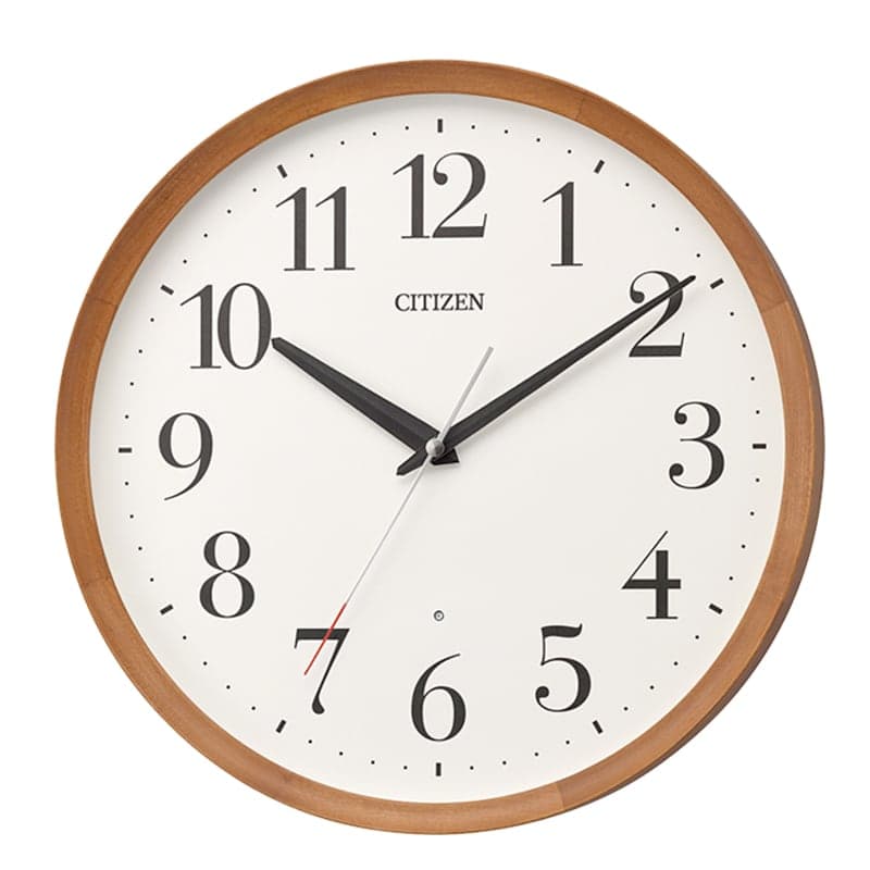 CITIZEN シチズン 木枠 電波 掛け時計 8MY535-006 茶色 – 正美堂時計店