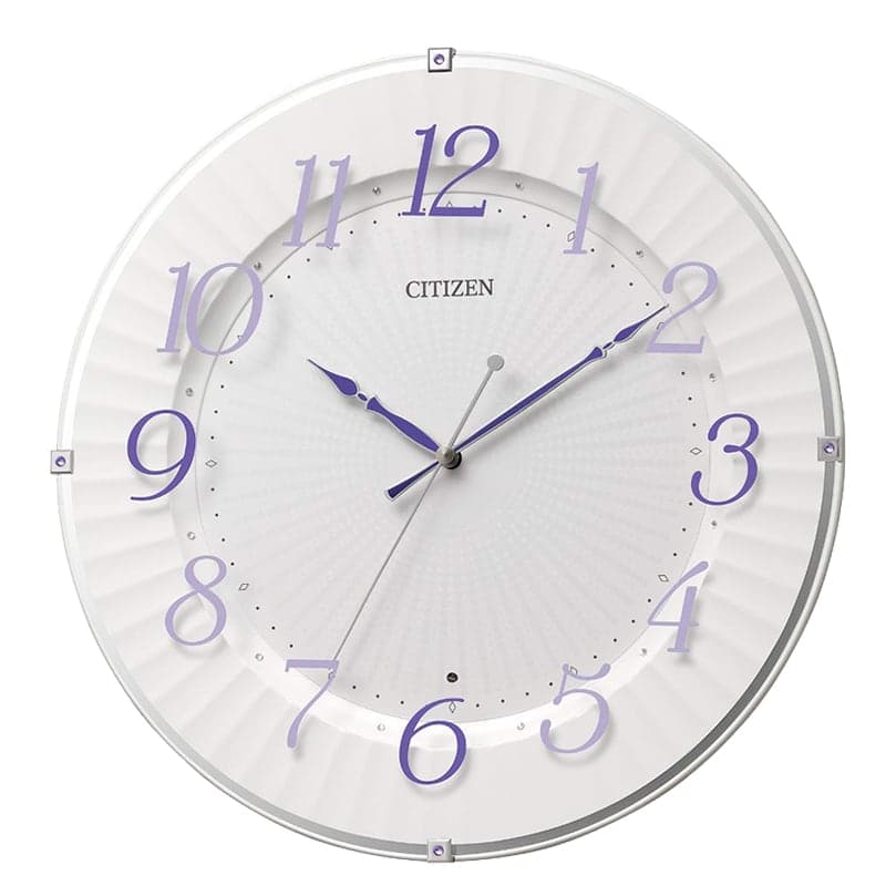 CITIZEN シチズン 電波 掛け時計 8MY537-012 紫 – 正美堂時計店