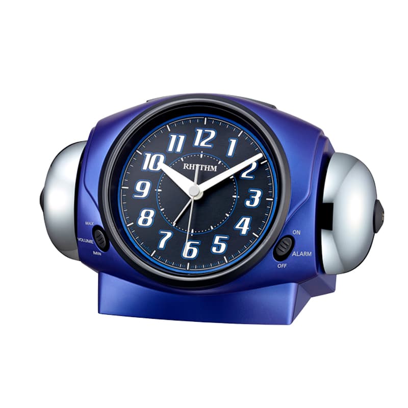 RHYTHM リズム 大音量アラーム 目覚まし時計 バトルパワー646