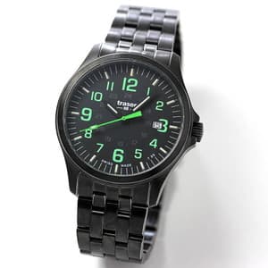 トレーサー(traser)/オフィサー・プロ/P67 Officer Pro GunMetal Black/Lime 9031582 腕時計