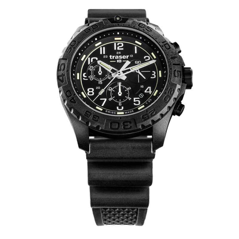 トレーサー/TRASER/OUTDOOR PIONEER(アウトドア パイオニア) P96 OdP Evolution クロノグラフ ブラック 腕時計