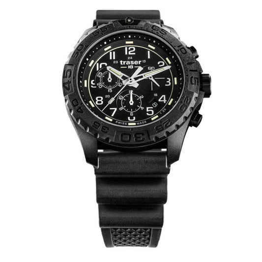 トレーサー/TRASER/OUTDOOR PIONEER(アウトドア パイオニア) P96 OdP Evolution クロノグラフ ブラック 腕時計