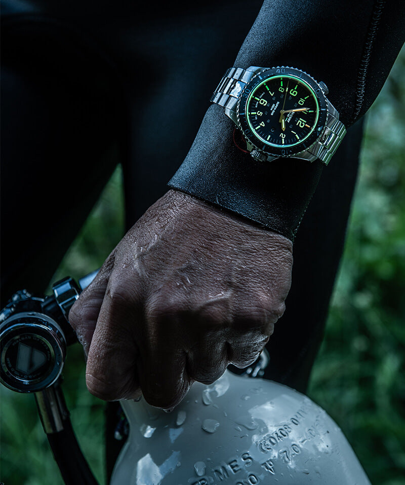 トレーサー/TRASER P67 Super Sub 腕時計 50気圧防水 ダイバーズウォッチ ブルー 9031590