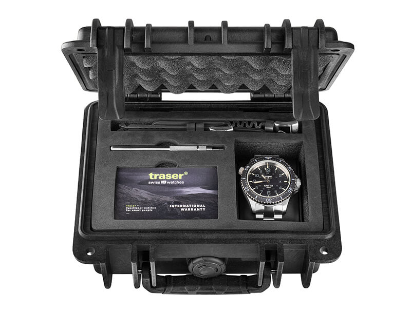 トレーサー/TRASER P67 Super Sub 腕時計 50気圧防水 ダイバーズウォッチ ブルー 9031590