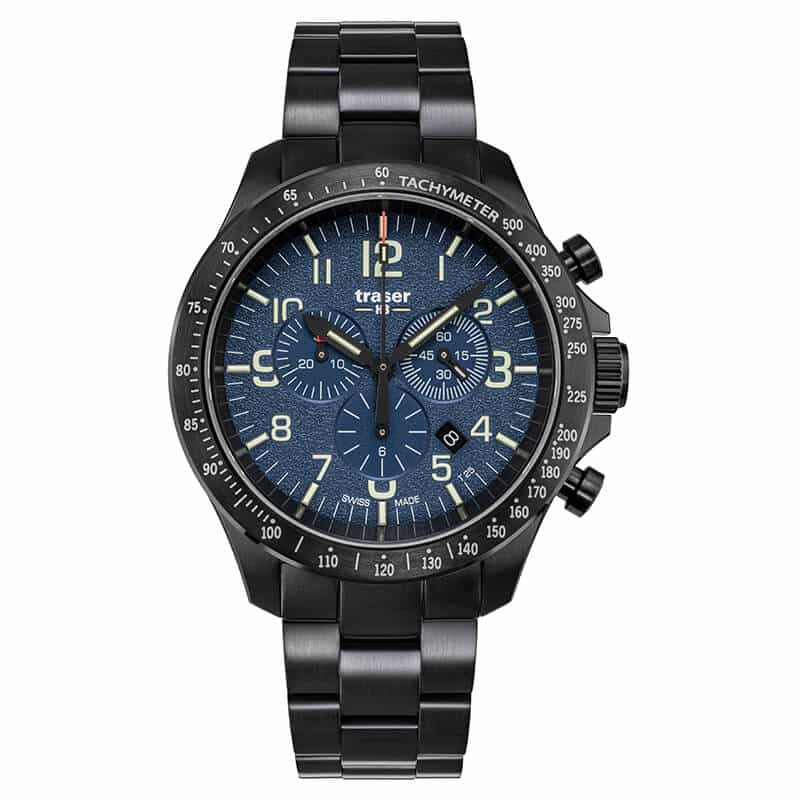 トレーサー/TRASER P67 Officer Pro Chrono(オフィサープロクロノ) 腕時計 ブルー 9031595