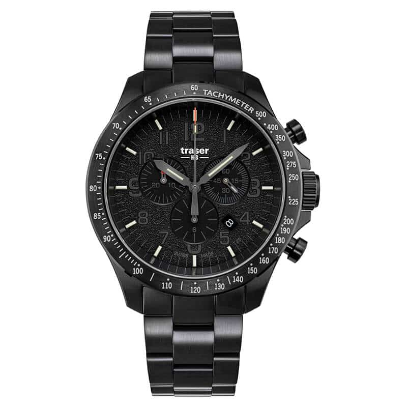 トレーサー/TRASER P67 Officer Pro Chrono(オフィサープロクロノ) 腕時計 ブラック 9031597