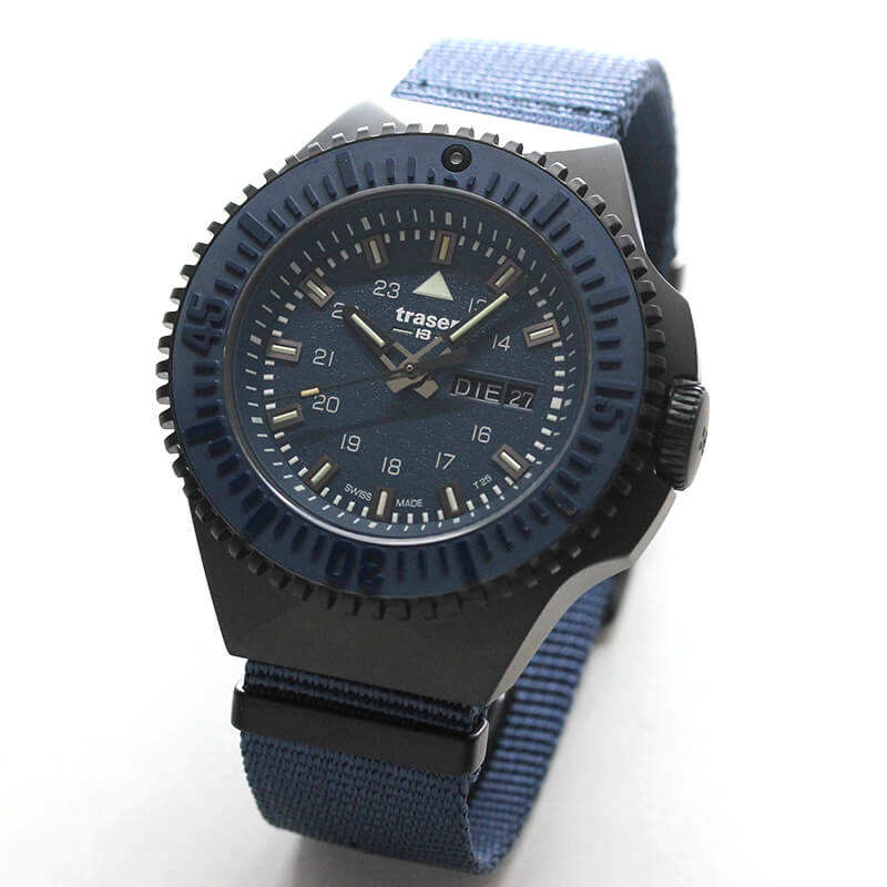traser(トレーサー) P69 Black Stealth(ブラックステルス) ブルー 9031599 腕時計