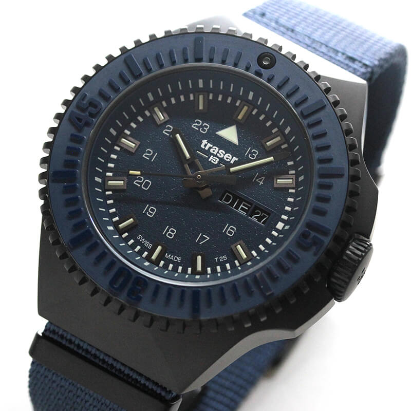 traser(トレーサー) P69 Black Stealth(ブラックステルス) ブルー 9031599 腕時計